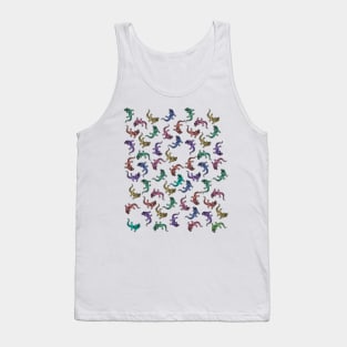 Lizard pattern Tank Top